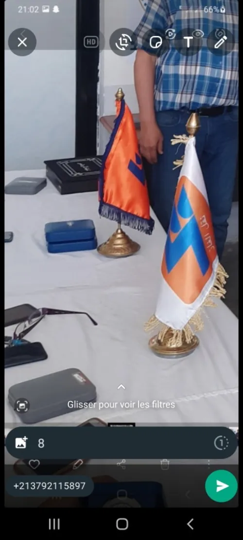 Confection et vente de drapeau