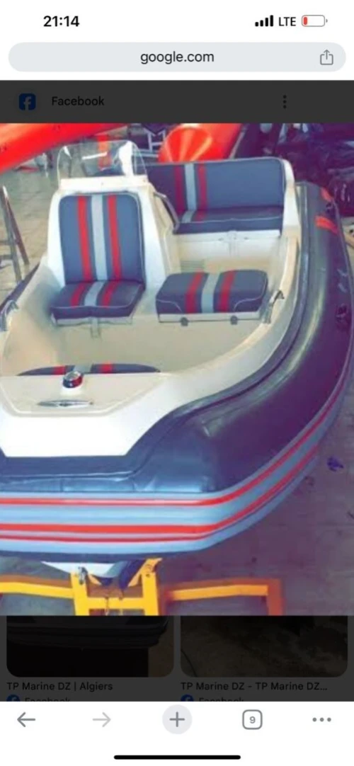 Un beau bateaux regide neuf