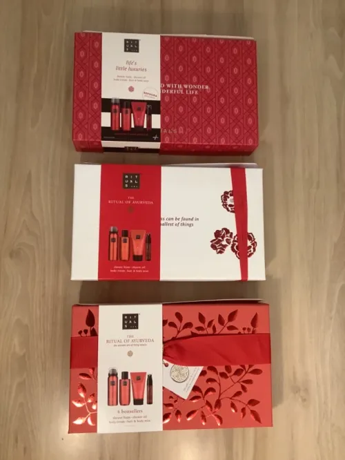 Rituals Coffret Cadeau (Taille S) Bain & Corps AYURVEDA ,SAKURA ,Yozakura et aussi coffret homme
