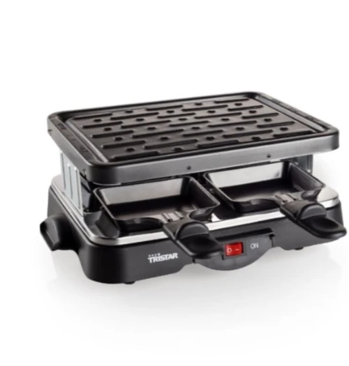 Tristar appareil à raclette/grill ultra compact pour 4 personnes (500W) acheter en France