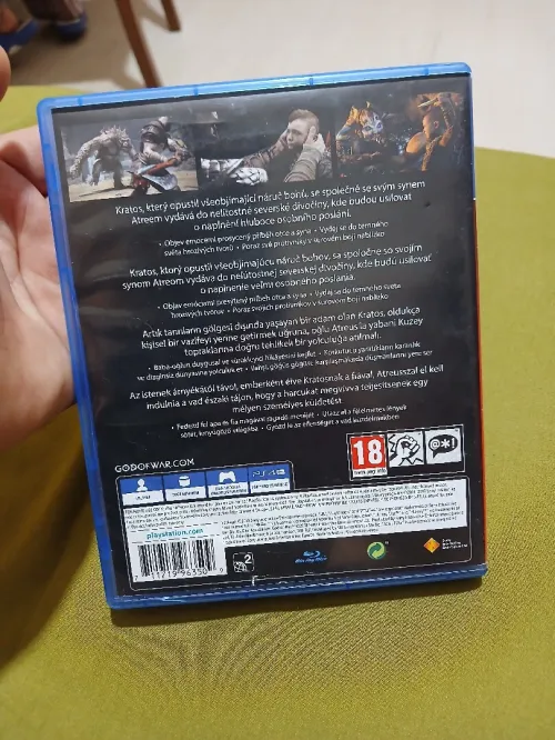 CD PS4 god of war 4