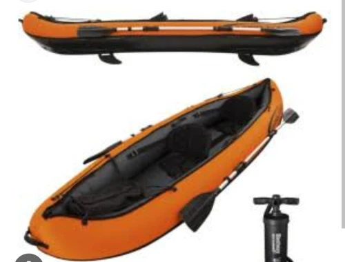 Grand kayak en très bon état et solide double protection 