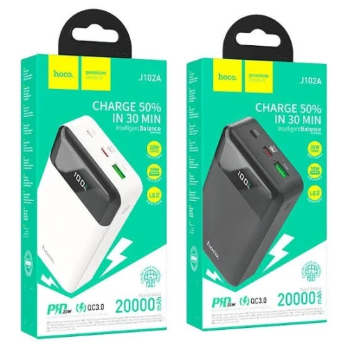 Power bank 20000Mah model j100