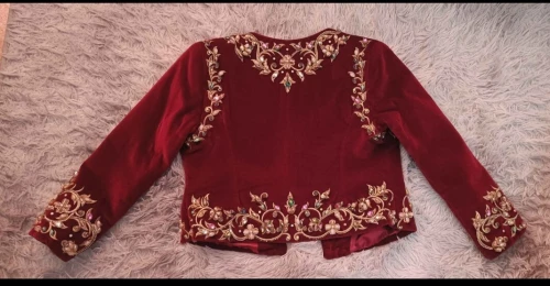 Veste de robe Karakou Bordeaux