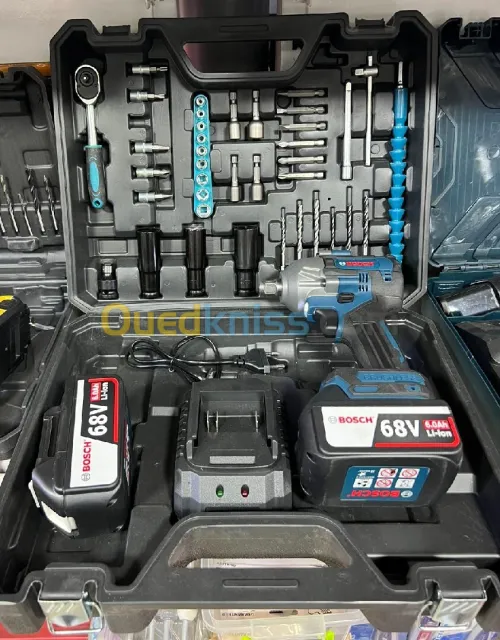Clé a chocs sans fil 68V avec accessoires  BOSCH COPIE
