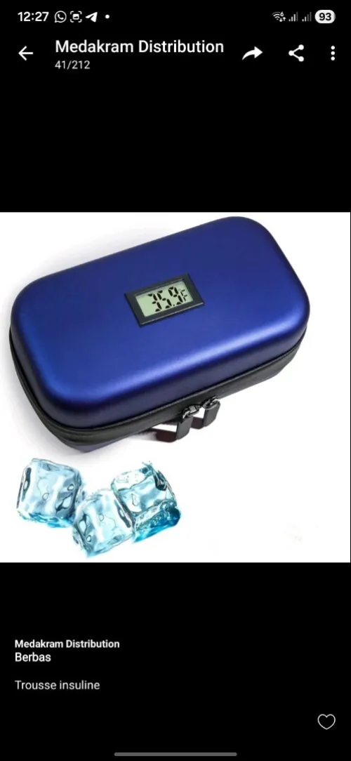 ،trousse insuline