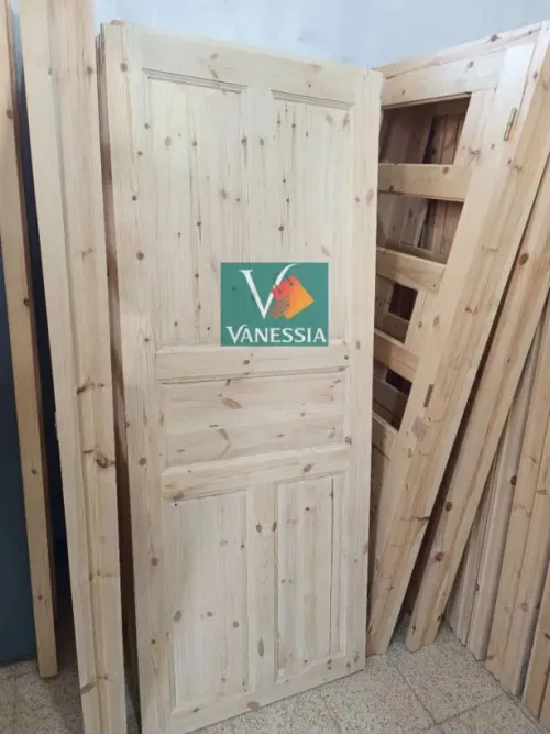 Porte Chambre Sans Cadre Bois Rouge