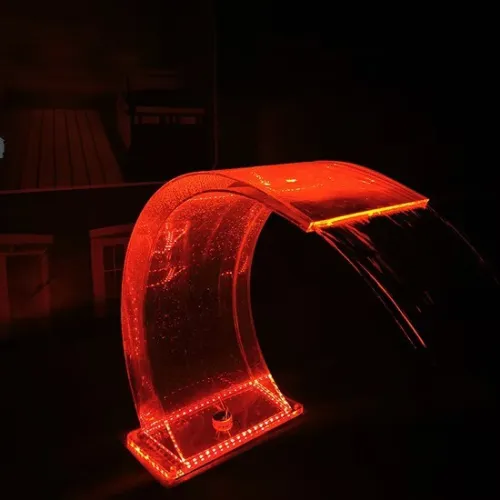 Cascade Glass Cobra pour Piscine