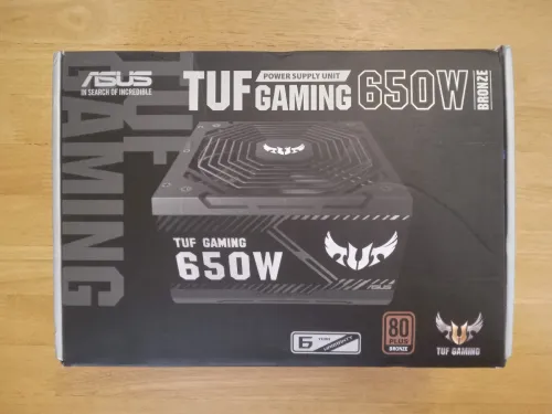 ASUS TUF GAMING 650B (+80 Bronze) 650w 