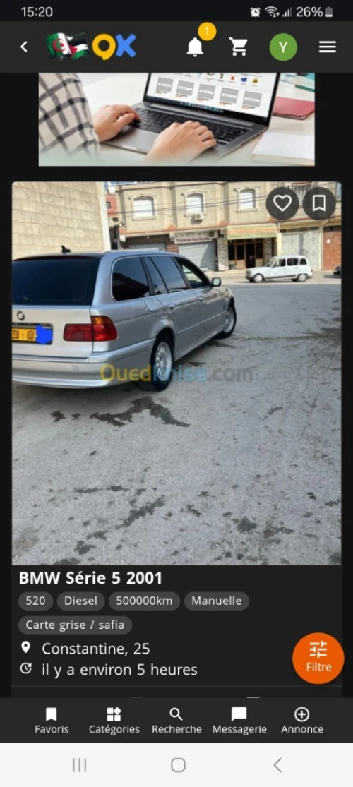 BMW Série 5 2001 Série 5