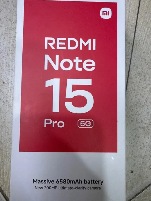 Redmi Note 15 pro