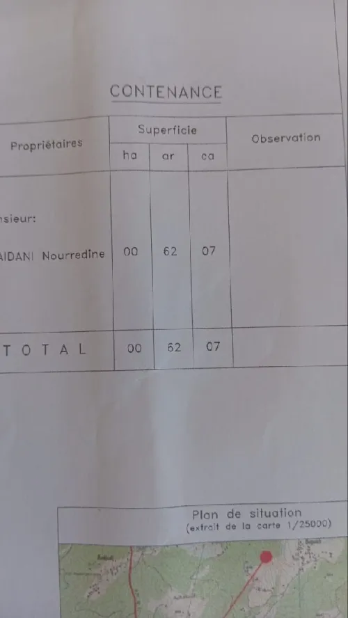 Vente Terrain Tizi Ouzou Yakouren