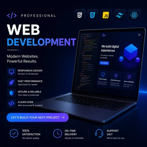 Création de Sites Web Professionnels