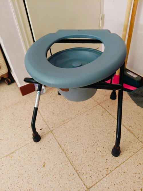 مرحاض طبي قابل للطي والتعديل