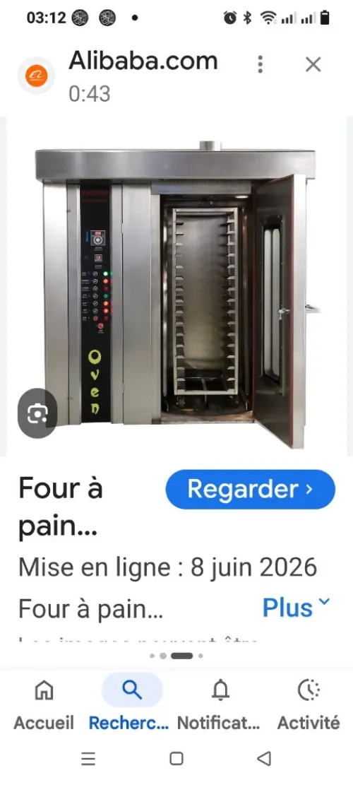 Brûleur à gaz brûleur à mazout four de boulangerie
