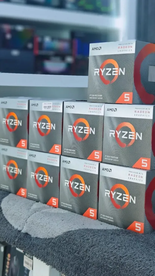 AMD Ryzen 5 3400G 4-Core 8-Thread 3.7 GHz (4.2 GHz Max Boost) 4MB Cache BOX