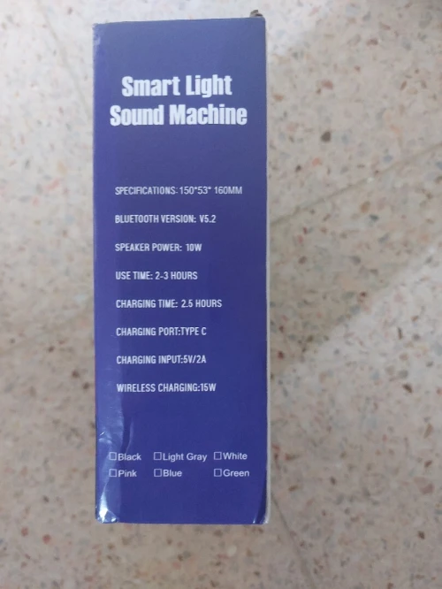 Smart light Sound Machine