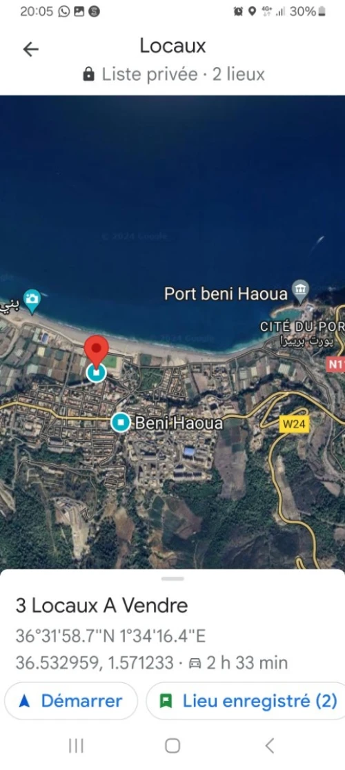 Vente Local Chlef Beni haoua