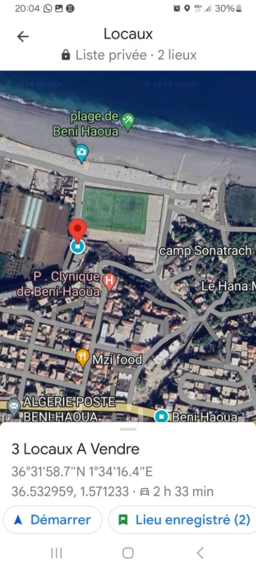 Vente Local Chlef Beni haoua