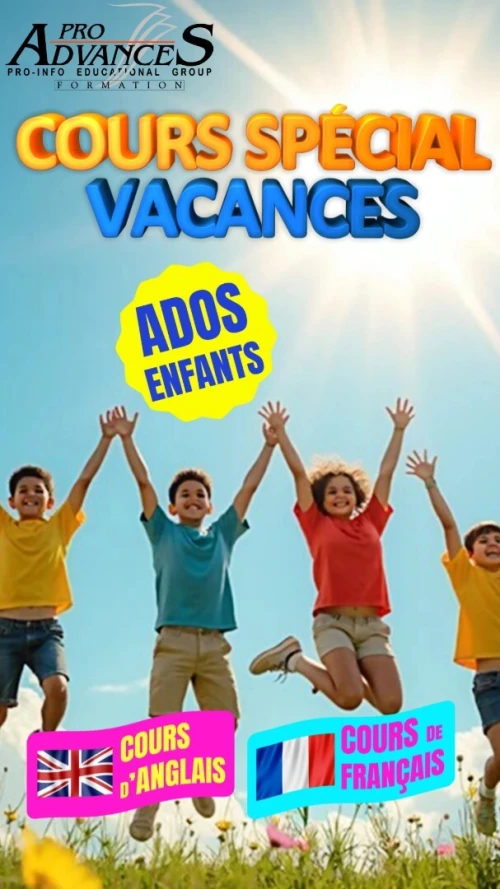 Cours Spécial vacances Enfants et Adultes