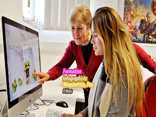 Formation: Infographiste, maquettiste professionnel