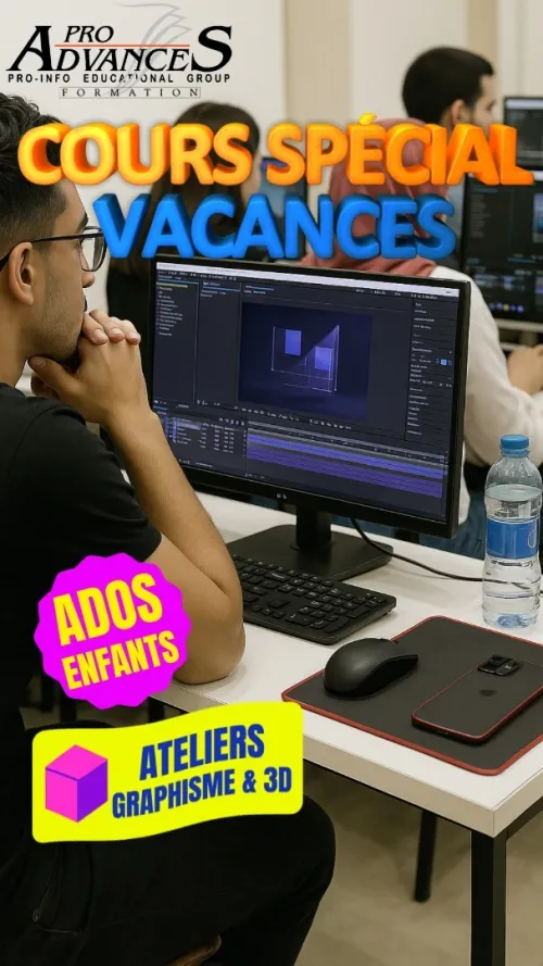 Cours d'été: Ateliers Graphisme et 3D
