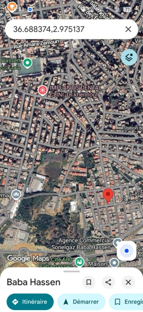 Vente Villa Alger Baba hassen