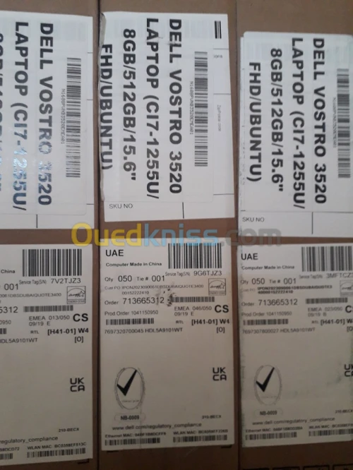 DELL VOSTRO 15 3520 I7-1255U RAM 8Go SSD 512Go 