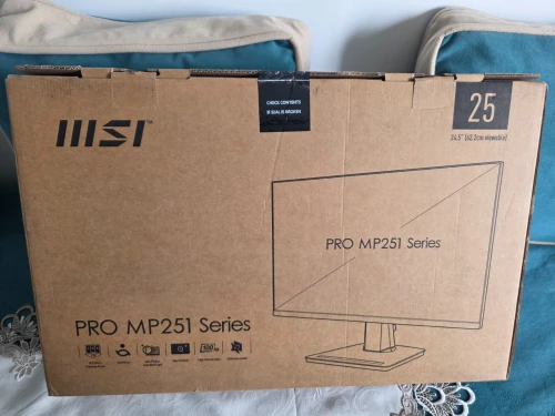 Écran 24.5" MSI Pro MP251 - Full HD, Dalle IPS, 100 Hz