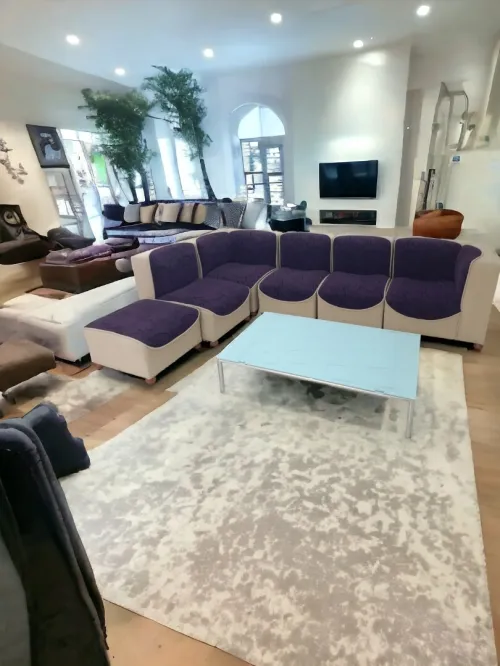 Salon 6place modulable avec table basse offert