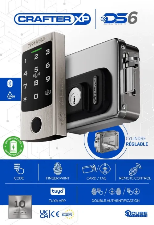 Serrure électrique complet crafter 