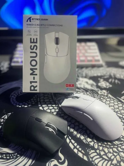 Attack shark R1 Wireless 18000DPI gaming mouse