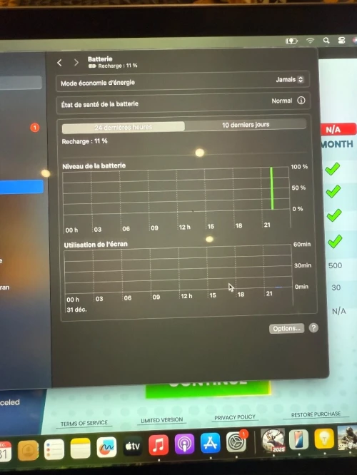 MacBook Pro Touch Bar2020