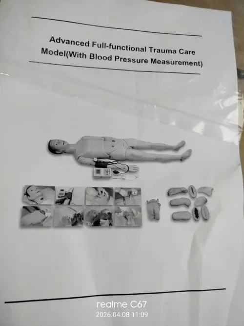 Mannequin advanced full - funcional truama