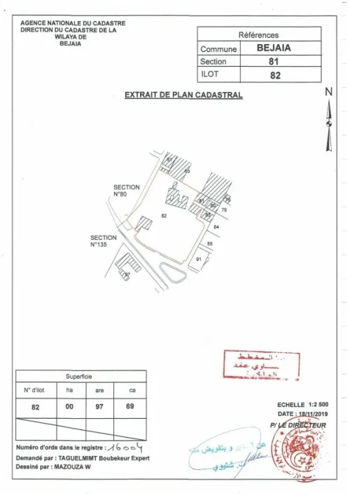 Vente Terrain Béjaïa Bejaia