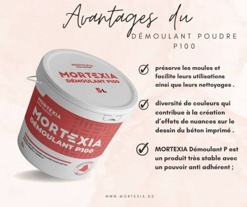 DÉMOULANT P100 MORTEXIA