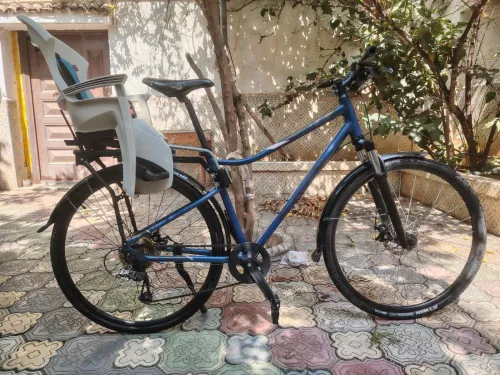 B-twin riverside 500 avec siège bébé HAMAX état 9