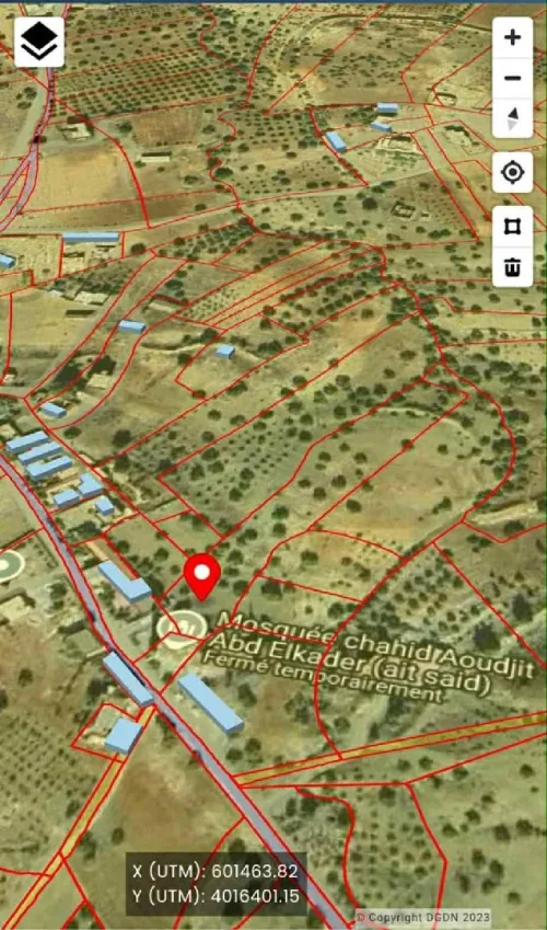 Vente Terrain Bouira El adjiba