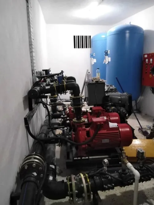 Installation et réparation équipement bâche d'eau 