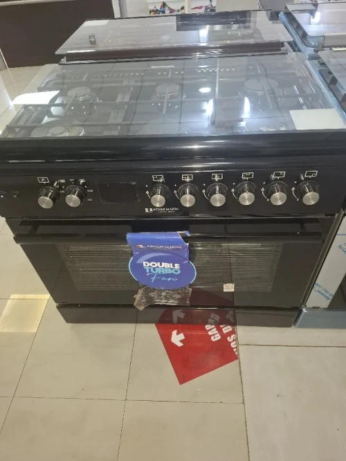 Cuisinière Arthur Martin  Noir 6 feux gaz gaz