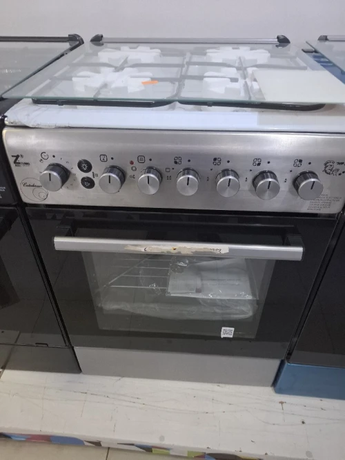 Cuisinière 4 feux zass turbo Lf60GGF inox a gaz
