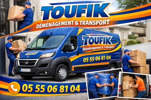 TRANSPORT DÉMÉNAGEMENT POUR PARTICULIER AVEC TOUFIK DÉMÉNAGEMENT/
