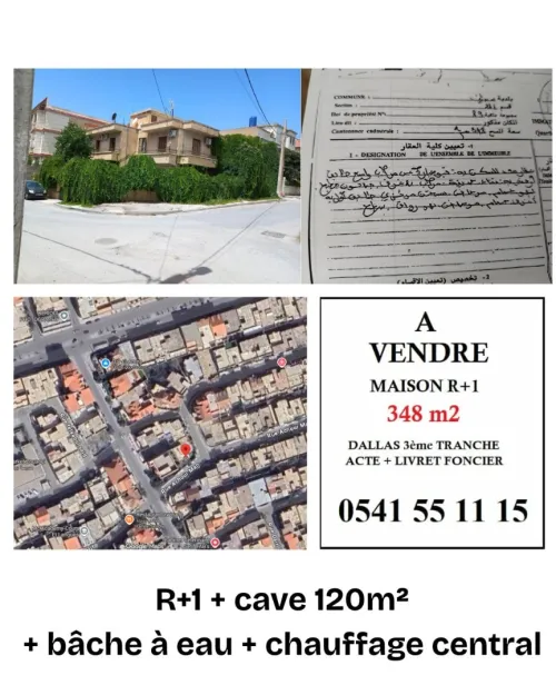 Vente Villa Sétif Setif