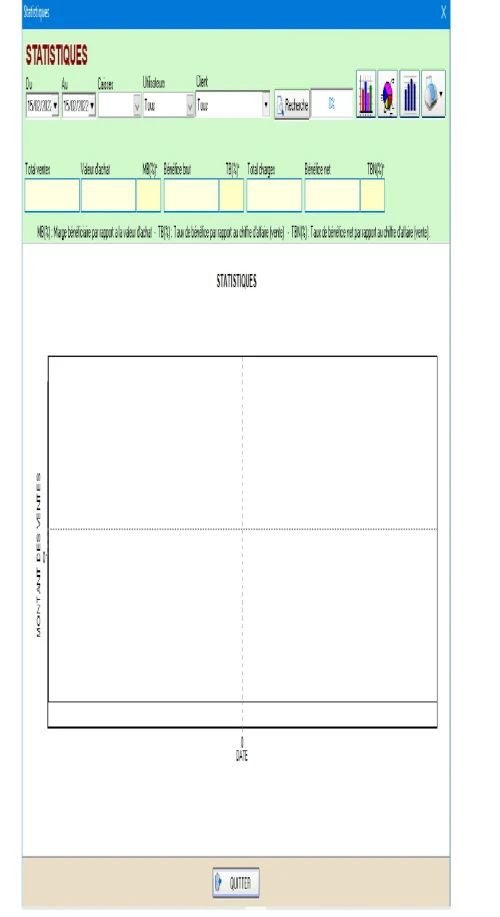Logiciel POS Light  ( Supérette / Cosmétique / vente  vêtement...) avec option flexy 