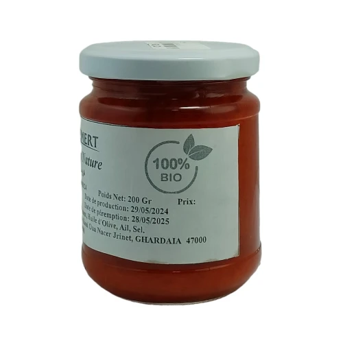 Hrissa harra 100% naturel et sans additifs 200 Gr