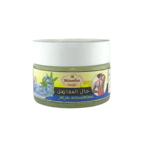 Gel de Massage Articulaire Naturelle 100% à Base de Propolis d'Abeille 60 Gr
