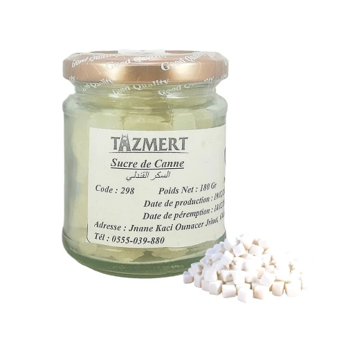  Sucre de canne Fait Maison 100% Naturelle 180 gr   