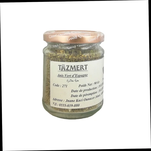 Anis vert d'Espagne Fait Maison 100% Naturelle 90 gr