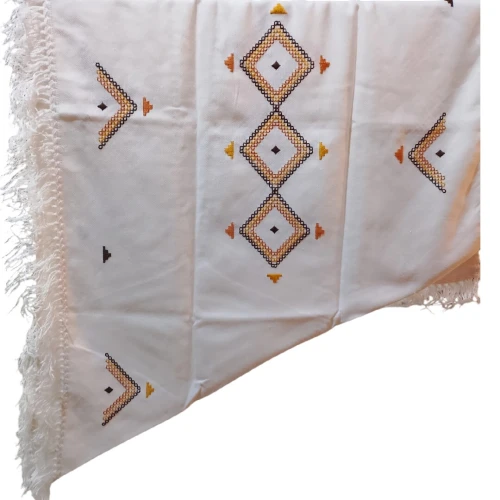 Challe fait main traditionnel par les artisans de Touggourt 252*70 cm