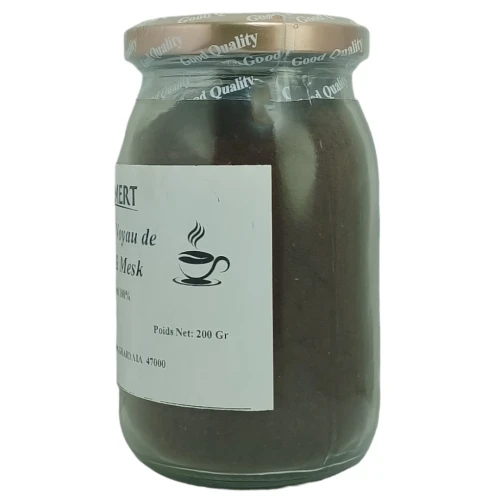 Café Noyaux de dattes 100% naturelles  sans additifs bocal de 200 gr 